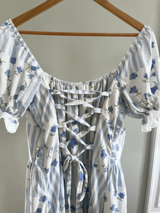 Gunne Sax geïnspireerde jurk - Maat 38 - Afbeelding 5