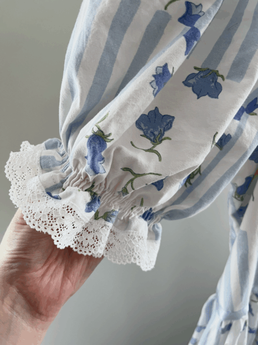 Gunne Sax geïnspireerde jurk - Maat 38 - Afbeelding 7