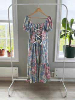 Alternative view of Gunne Sax geïnspireerde jurk - Maat 38