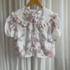 vintage inspired blouse met kraag