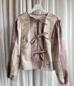 Vintage inspired blouse jacket