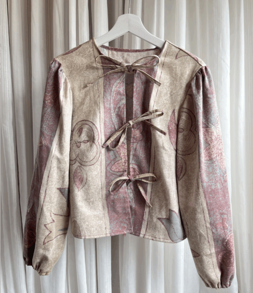 Vintage inspired blouse jacket
