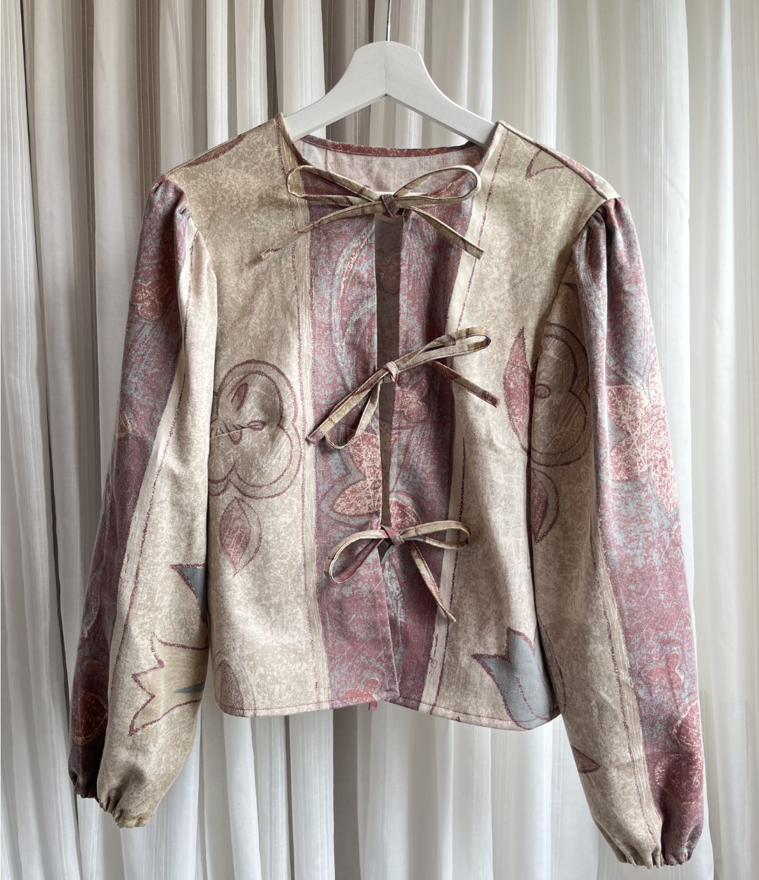 Vintage inspired blouse jacket