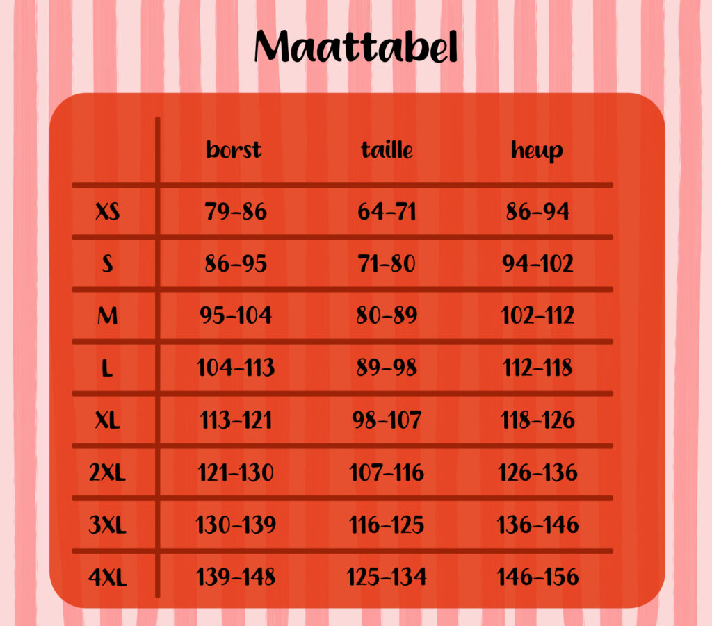 maattabel