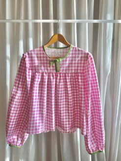blouse ruitjes print
